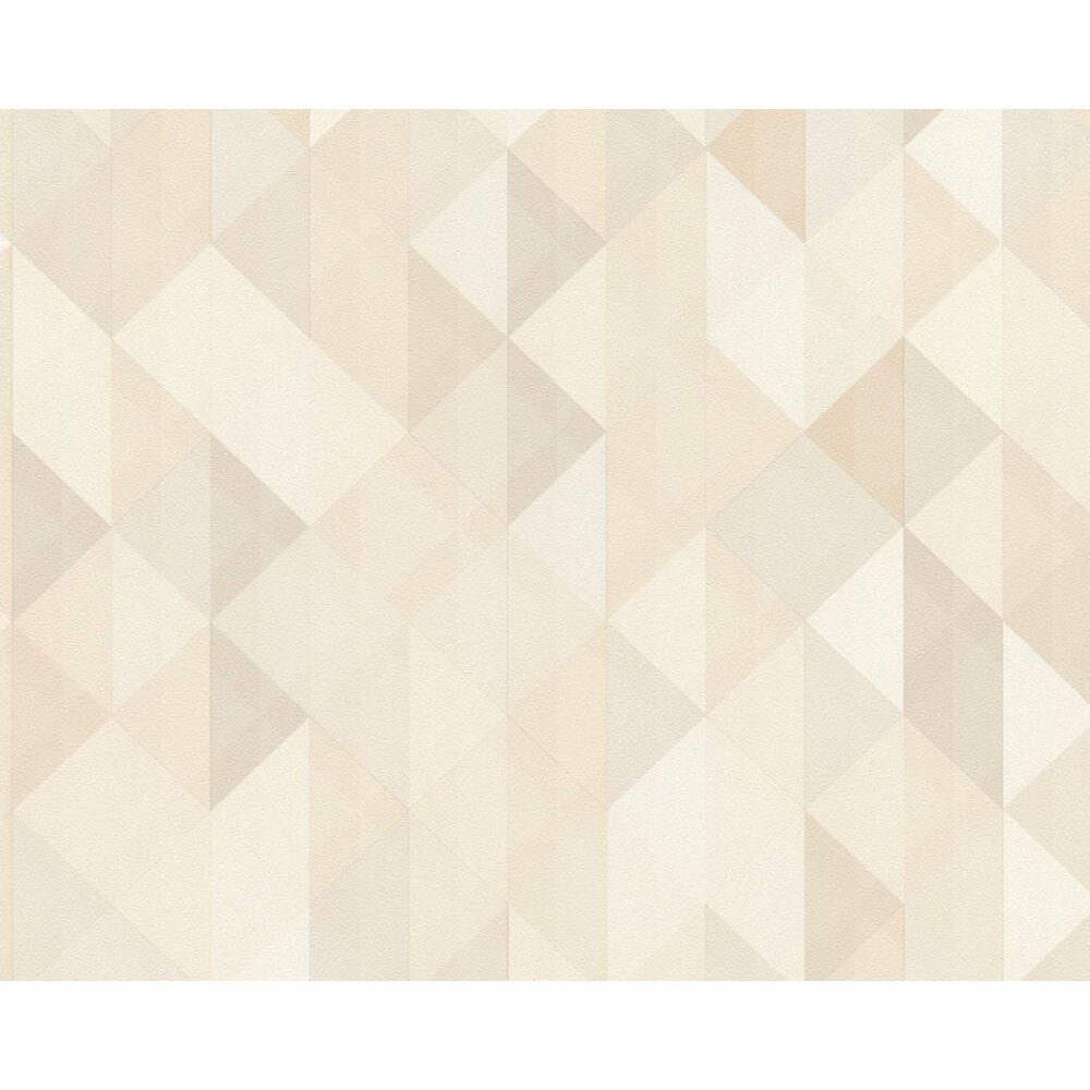 A.S. Creation Trendwall Vlies Tapete - braun grau Modern | 367861 Für Modern Grafik Stil | beige | ein TABODE & schöneres Themen | Tapeten